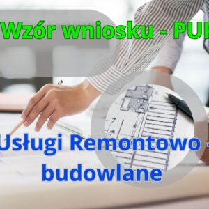 Gotowy wzór wniosku do PUP na rozpoczęcie działalności w branży remontowo-wykończeniowej. Plik edytowalny DOCX. Pomaga samodzielnie wypełnić wniosek i bez stresu przygotować dokumenty do dowolnego PUP w Polsce.