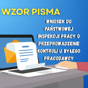 Wniosek do PIP o przeprowadzenie kontroli wzór