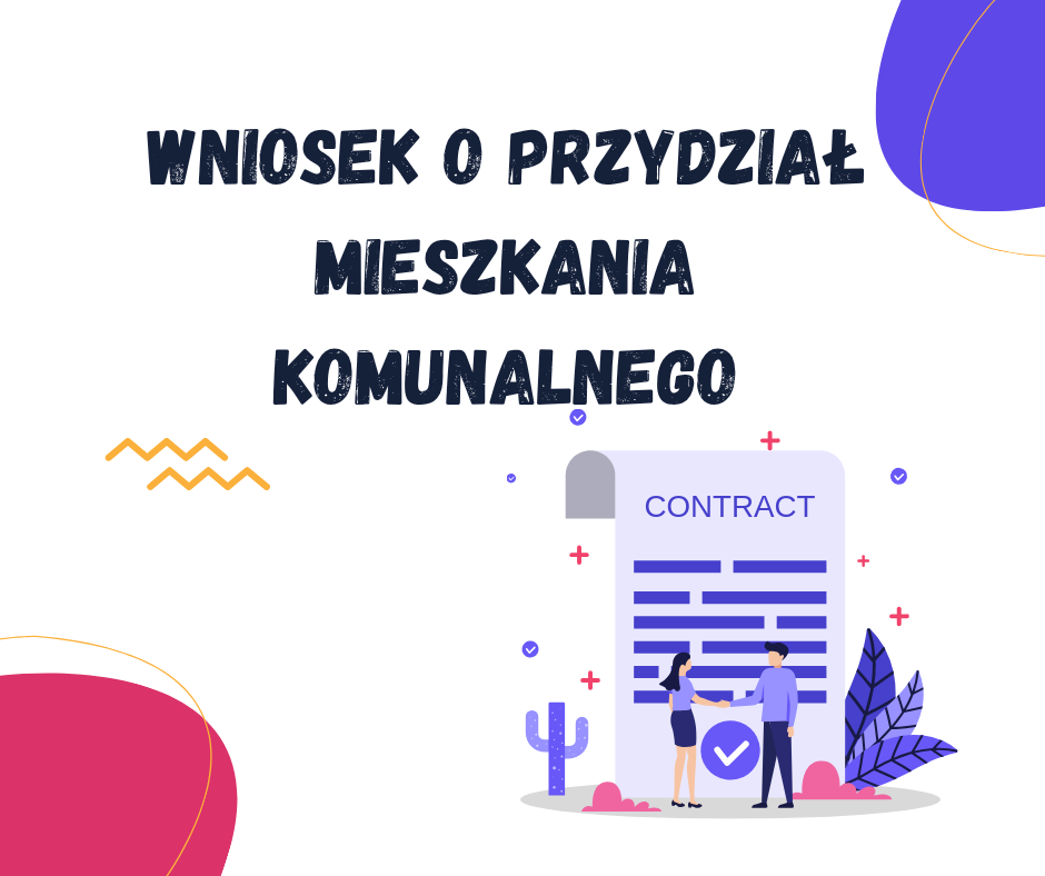 Wniosek o przydział mieszkania komunalnego - wzór