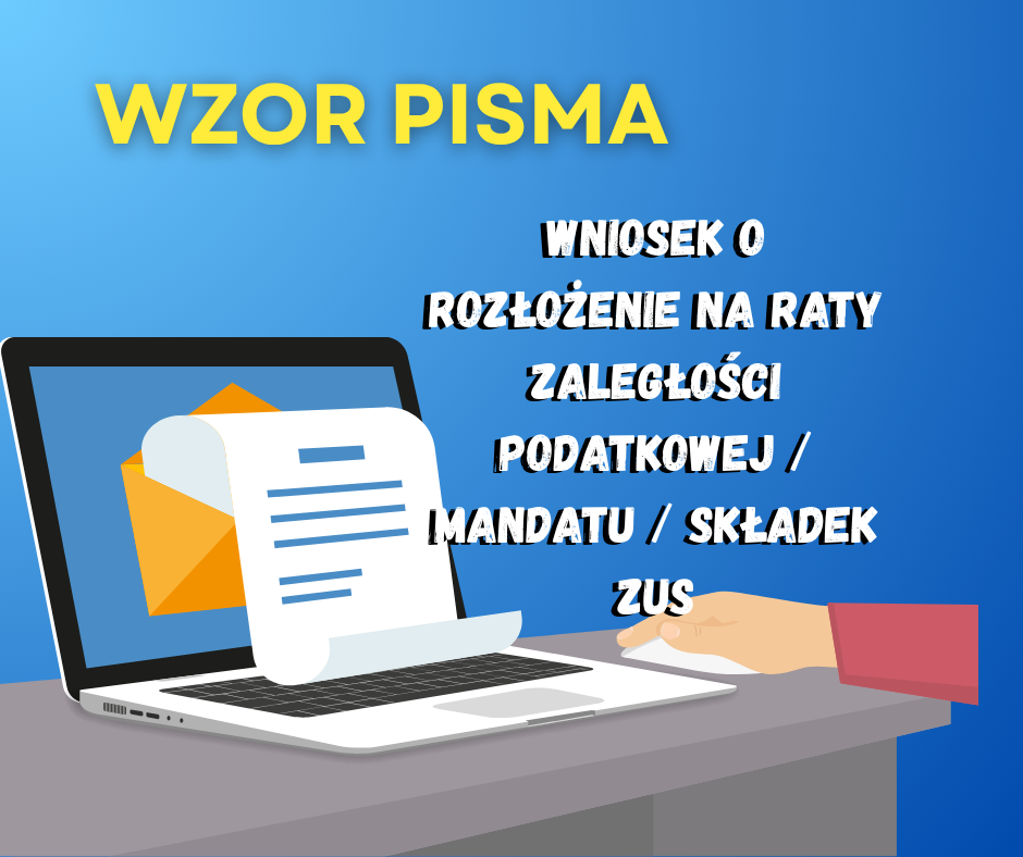 Wniosek o rozłożenie na raty zaległości