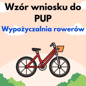 Wzór wniosku PUP - wypożyczalnia rowerów