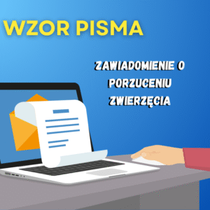 Zawiadomienie o porzuceniu zwierzęcia wzór docx