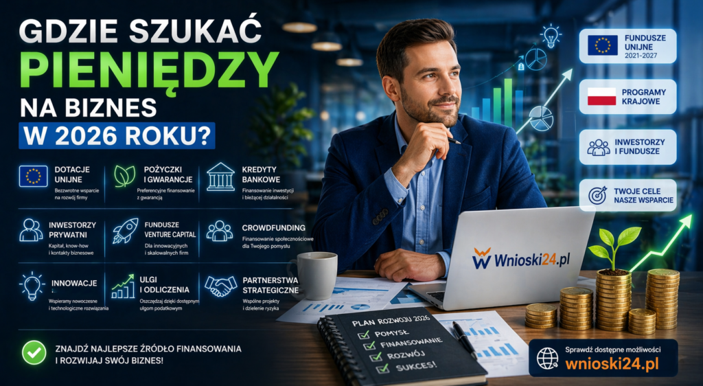 Gdzie szukać pieniędzy na biznes