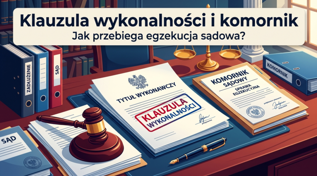Klauzula wykonalnosci i komornik