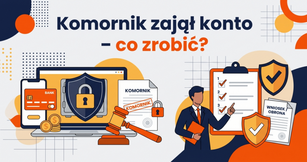 Komornik zajal konto