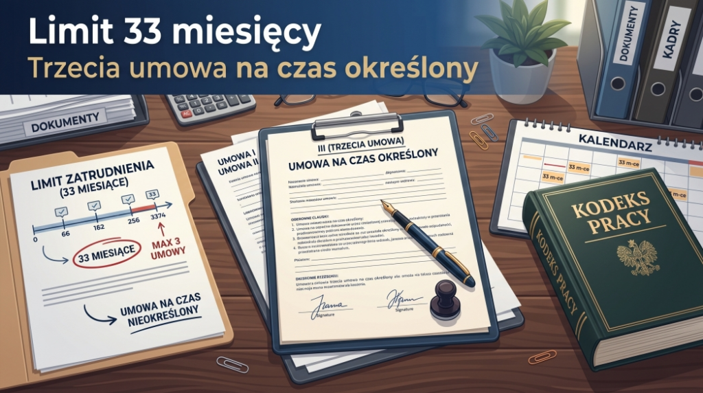 Limit 33 miesiecy i trzecia umowa