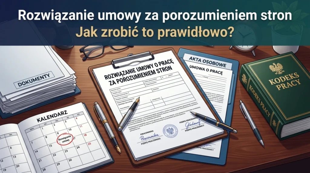 Rozwiazanie umowy za porozumieniem stron